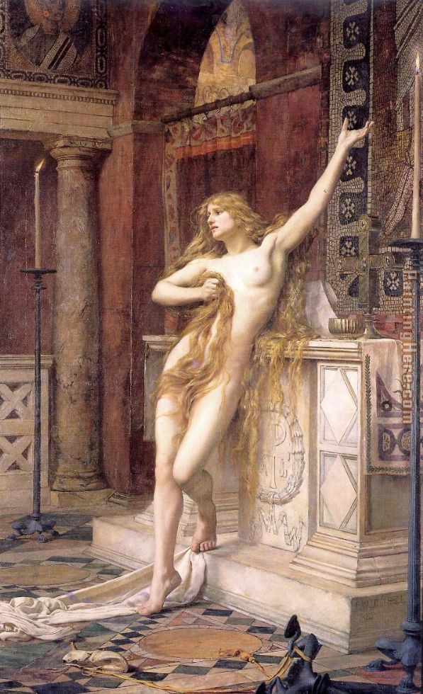 Hypatia painting - Unknown Artist Hypatia art painting